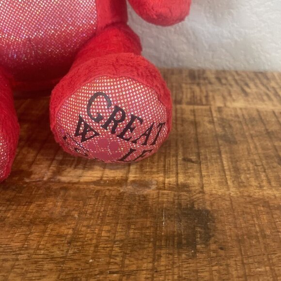 Build A Bear Magic Quest Ellie Red Dragon Plush 15 Inch Great Wolf Lodge! BAB - Picture 2 of 8